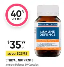 BIG W Ethical nutrients immune defence offer