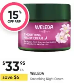 BIG W Weleda smoothing night cream offer