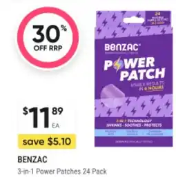 BIG W Benzac power patch offer