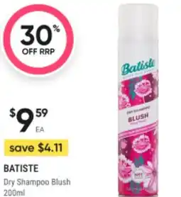 BIG W Batiste dry shampoo blush offer