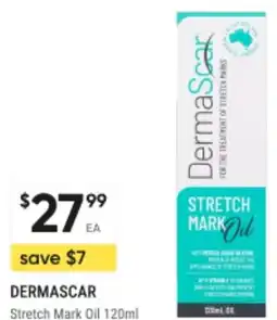 BIG W Dermascar stretch mark oil offer