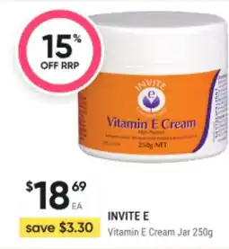 BIG W Invite e vitamin e cream offer