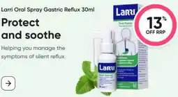 BIG W Larri oral spray gastric reflux offer