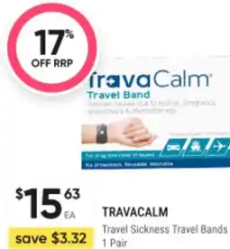 Travel sickness travel bands