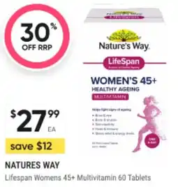 BIG W Nature's way lifespan offer