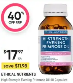 BIG W Hi-strength evening primrose oil offer