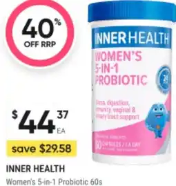 Inner health women's probiotic