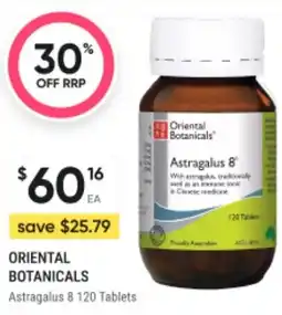 BIG W Oriental botanicals astragalus offer