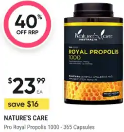 BIG W Nature's care royal propolis offer