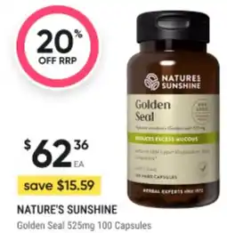 Nature's sunshine golden seal