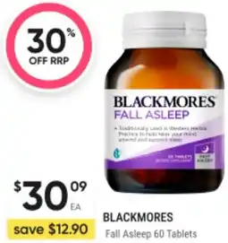 BIG W Blackmores fall asleep offer