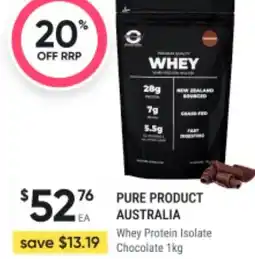 BIG W Whey Protein Isolate offer