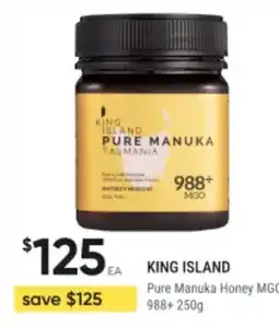BIG W King island pure manuka honey offer