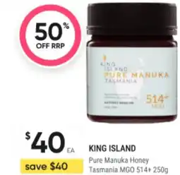 BIG W King island pure manuka honey offer