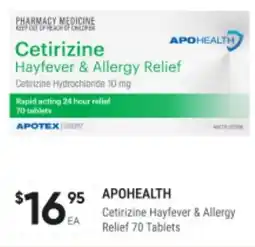 Cetirizine hayfever & allergy relief