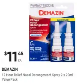 BIG W Demazin nasal decongestant offer