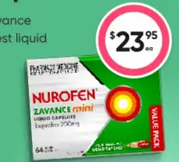 BIG W Nurofen zavance mini offer