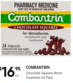 BIG W Combantrin chocolate squares offer