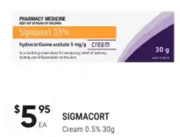 BIG W Sigmacort cream offer