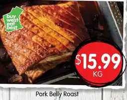 Spudshed Pork belly roast offer