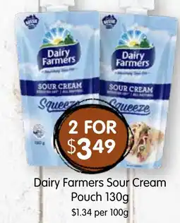 Spudshed Dairy farmers sour cream offer