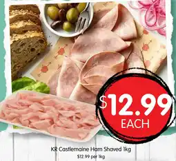 Spudshed Kr castlemaine ham shaved offer