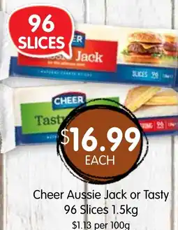 Spudshed Cheer aussie jack or tasty offer