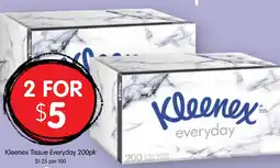 Kleenex tissue everyday