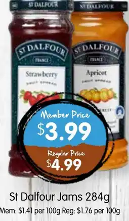 Spudshed St dalfour jams offer