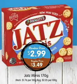 Spudshed Jatz Minis offer