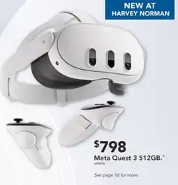 Harvey Norman Meta quest offer