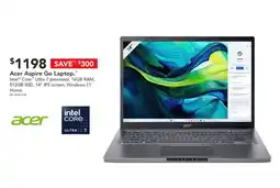Harvey Norman Acer aspire go laptop offer