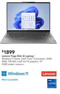 Harvey Norman Lenovo yoga slim 6i laptop offer