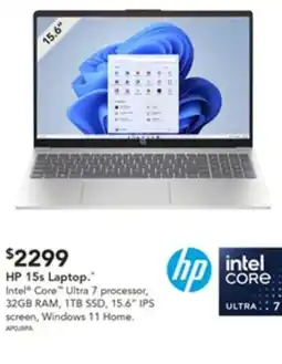 Harvey Norman Hp 15s laptop offer