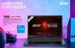 Harvey Norman Acer nitro v gaming laptop offer