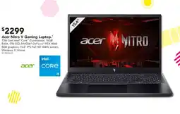 Harvey Norman Acer nitro v gaming laptop offer