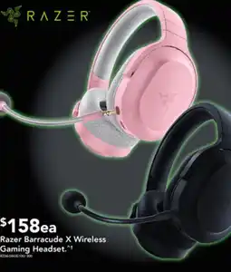 Harvey Norman Razer barracude x wireless gaming headset offer