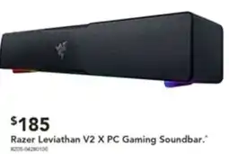 Harvey Norman Razer leviathan v2 x pc gaming soundbar offer