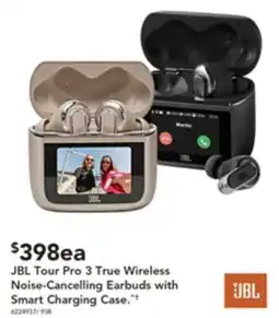 Harvey Norman JBL Tour Pro 3 offer
