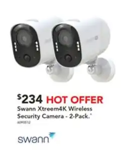 Harvey Norman Swann Xtreem4K Wireless Security Camera offer