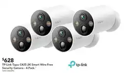 Harvey Norman TP-Link Tapo C425 2K Smart Wire-Free offer