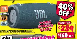 JB Hi-Fi Xtreme 3 Portable Bluetooth Speaker offer
