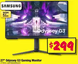 JB Hi-Fi 27" Odyssey G3 Gaming Monitor offer
