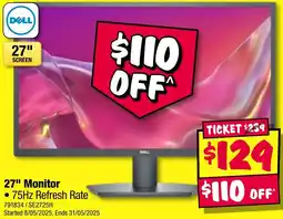 JB Hi-Fi 27" Monitor offer