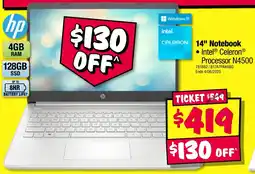 JB Hi-Fi 14" Notebook offer
