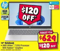 JB Hi-Fi 14" Notebook offer