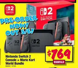 JB Hi-Fi Nintendo Switch 2 Console + Mario Kart World Bundle offer