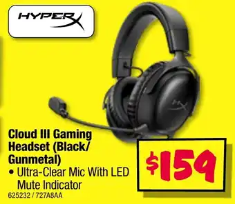 JB Hi-Fi Cloud III Gaming Headset offer