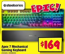 JB Hi-Fi Apex 7 Mechanical Gaming Keyboard offer