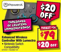 JB Hi-Fi Enhanced Wireless Controller With Lumectra offer